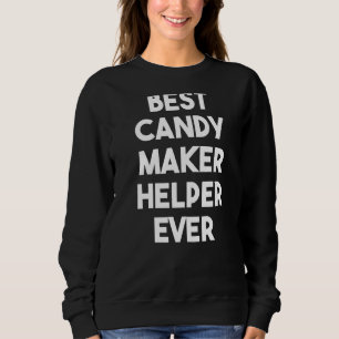 Sudadera Mejor Ayudante De Candy Maker