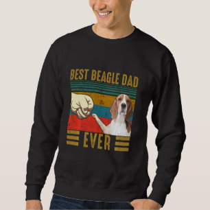 Sudadera Mejor Beagle Dad Padres Beagle Retro Vintage