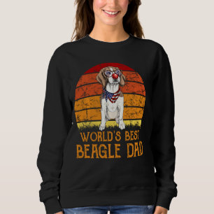 Sudadera Mejor Beagle De Vintage De Dachsund Dad
