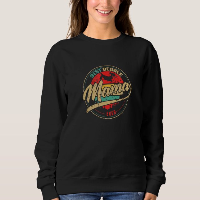 Sudadera Mejor Beagle Mama Ever Beagle (Anverso)