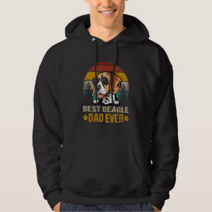Sudadera Mejor Beagle Papá Jamás Perro Vintage