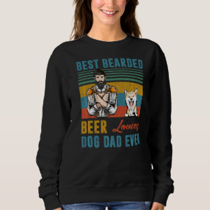 Sudadera Mejor Beer Beer Loving Dog Dad Ever Shiba Inu Do