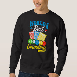 Sudadera Mejor Bingo Abuela Bingo Reina