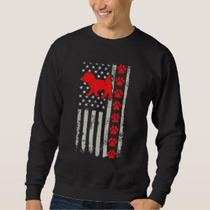 Sudadera Mejor Bombero Maltés Mamá Papá Siempre Bandera De 