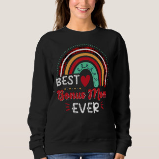 Sudadera Mejor Bono Arcoiris para mamá del Día de la Madre 