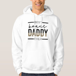Sudadera Mejor Bono Papi Ever Leopargraphy Typography