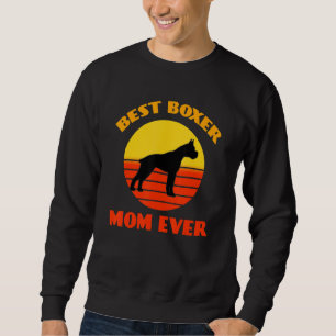 Sudadera Mejor Boxer que mamá jamás haya picado el día de l