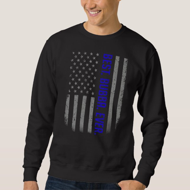 Sudadera Mejor Bubba Para Padre Estadounidense (Anverso)
