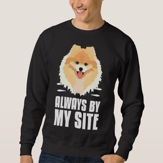 Sudadera Mejor Buddy Pomeranian (Anverso)