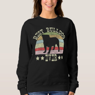 Sudadera Mejor Bulldog jamás retro de toro francés clásico