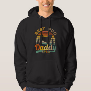 Sudadera Mejor Camiseta Clásica de Pug Daddy de siempre