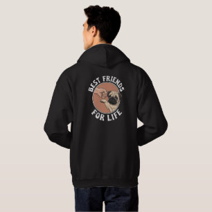 Sudadera Mejor camiseta de amigos por vida   Cachorro human