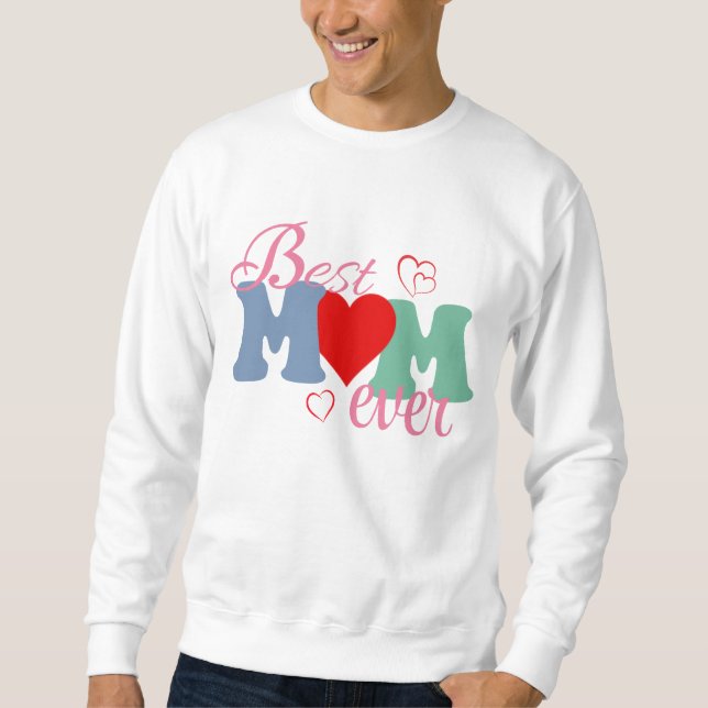 Sudadera Mejor camiseta de mamá de todos los tiempos - rega (Anverso)