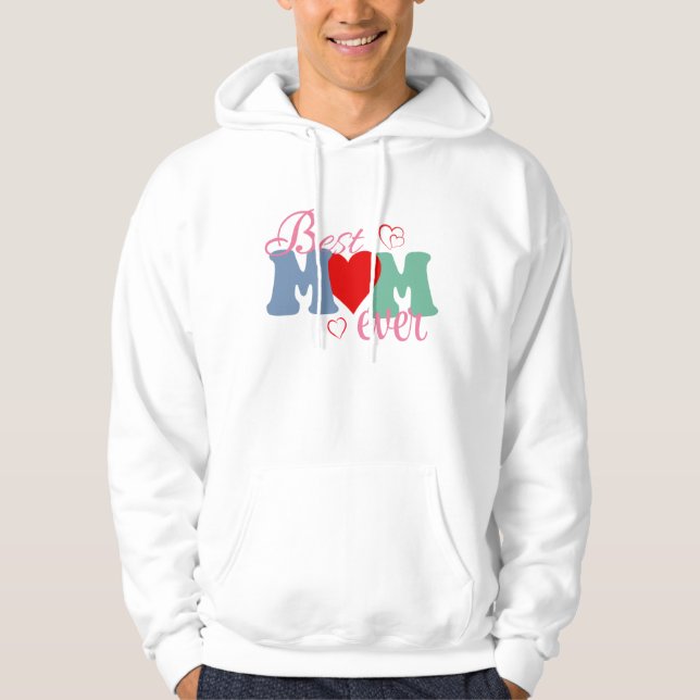 Sudadera Mejor camiseta de mamá de todos los tiempos - rega (Anverso)