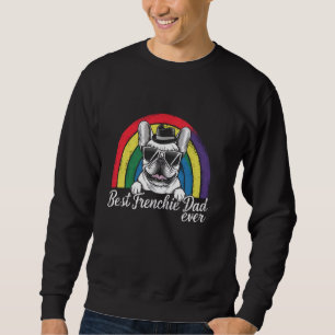 Sudadera Mejor camiseta de papá Bulldog francés - Perro Lov