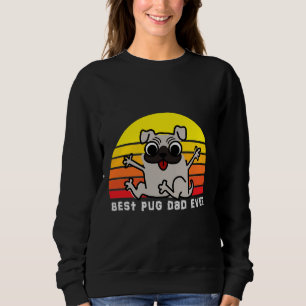 Sudadera Mejor camiseta esencial de Pug Dad 845