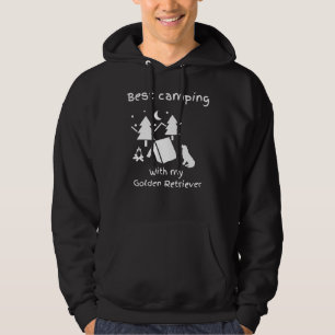 Sudadera Mejor Camping Con Mi Dueño Goldie De Golden Retrie