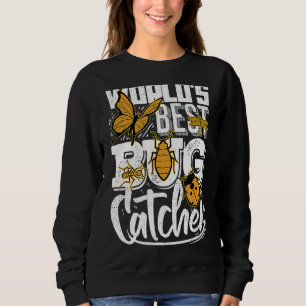 Sudadera Mejor Catcher de Bug del Mundo Insecar Entomología