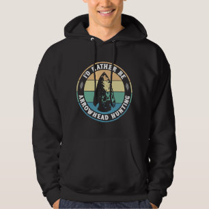 Sudadera Mejor Cazando Puntas de Flecha Antiguas
