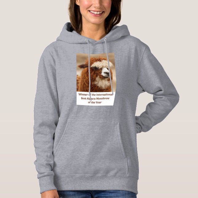 Sudadera Mejor ceja única de alpaca (Anverso)