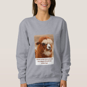 Sudadera Mejor ceja única de alpaca