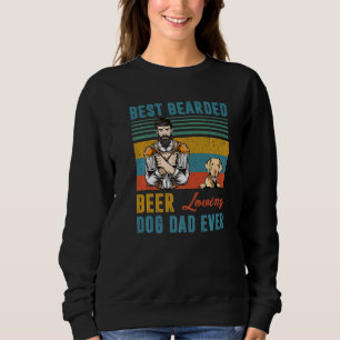 Sudadera Mejor Cerveza Con Cabello Que Ama Perro Papá Chesa