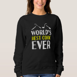 Sudadera Mejor Chef de Cocina del Mundo Ever Cooking Chef K