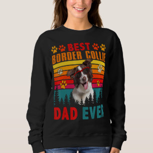 Sudadera Mejor Collie Fronterizo, Papá, Perro Cute Sungl