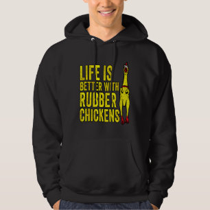 Sudadera Mejor Con Pollo De Goma