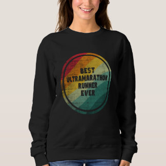 Sudadera Mejor Corredora Ultramarathon Curiosa Ultramaratho