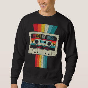 Sudadera Mejor De Cassette Retro Vintage 1965 Cumpleaños
