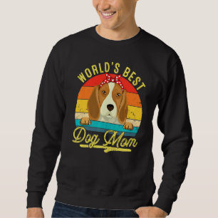 Sudadera Mejor Día de la Madre Madre Perra Beagle del Mundo