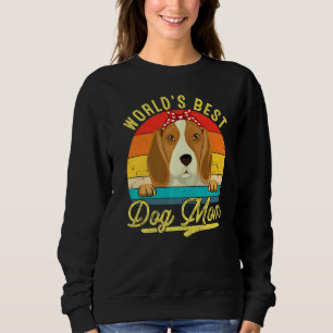 Sudadera Mejor Día de la Madre Madre Perra Beagle del Mundo