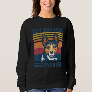 Sudadera Mejor Día de la Madre Madre Rat Terrier