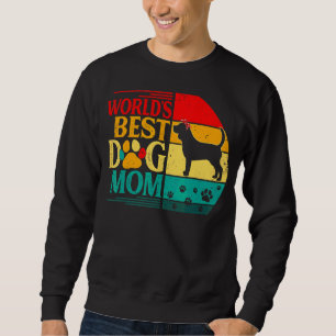 Sudadera Mejor Día de la Madre Perro Beagle del Mundo Retro