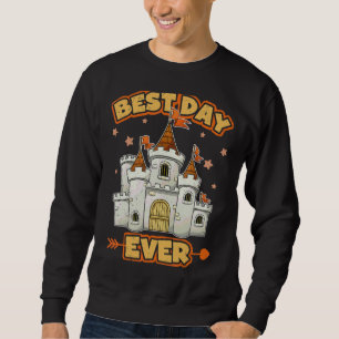 Sudadera Mejor Día de Vacaciones de Coincidencia Cuta