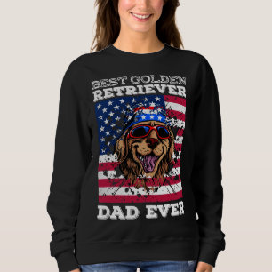 Sudadera Mejor Día del Padre del Recuperador de Oro