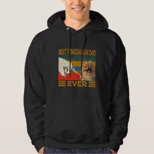 Sudadera Mejor Día del Padre Retro de Pomerania