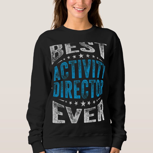 Sudadera Mejor Director de Actividad Siempre Profesionales  (Anverso)