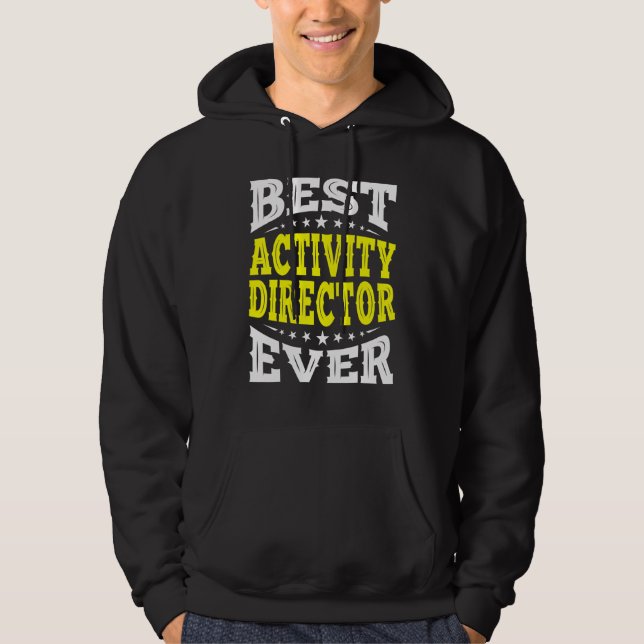 Sudadera Mejor Director de Actividad Siempre Profesionales  (Anverso)