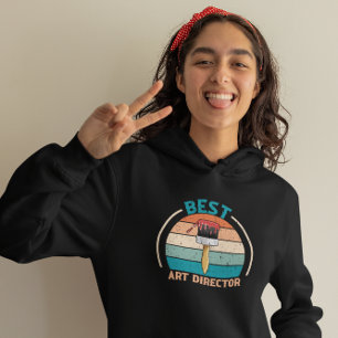 Sudadera Mejor director de arte - Retro