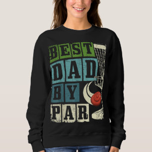 Sudadera Mejor disco volador de disco divertido Par Dad By