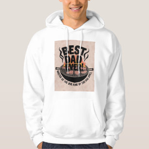 Sudadera Mejor diseño de barbacoa de papá - Rey del asador