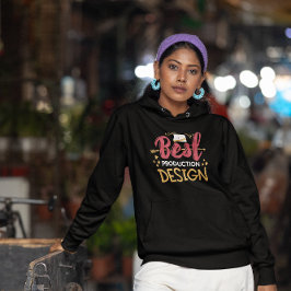 Sudadera Mejor diseño de producción - Diseñador de producci