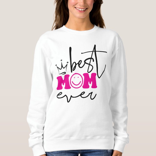 Sudadera Mejor Diseño del Día de la Madre-63344 (Anverso)