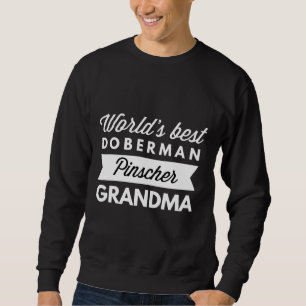 Sudadera Mejor Doberman Pinscher Abuela Fop Scoop