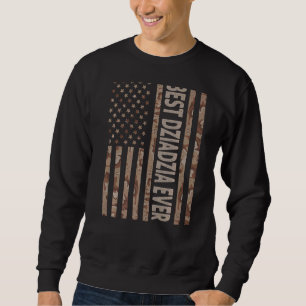 Sudadera Mejor Dziadzia De Estados Unidos Abuelo De Bandera