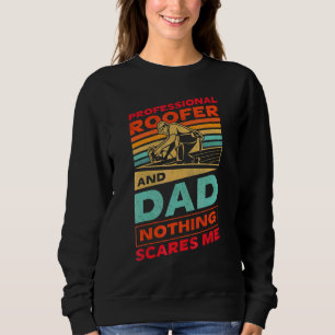 Sudadera Mejor Edificio de Papás del Techo y Reparación De