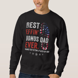 Sudadera Mejor Effin Bonus Dad Gracias Por Poner Wi-Fi