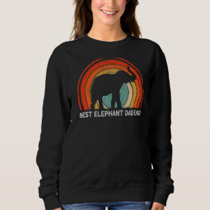 Sudadera Mejor Elefante Papá De La Historia De Los Hombres 